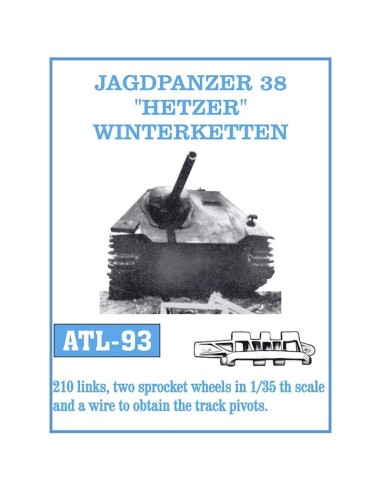 1/35 ORUGAS METÁLICAS JAGDPANZER 38 HETZER WINTERKETTEN