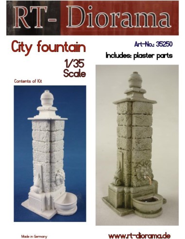 CITY FOUNTAIN 1/35