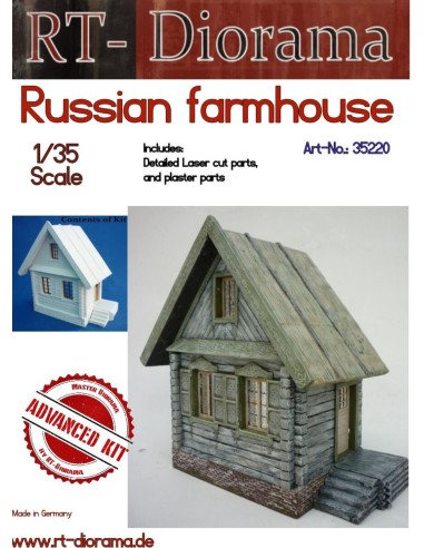 RUSSIAN FARMHOUSE 1/35