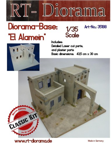 DIORAMA BASE: EL ALAMEIN