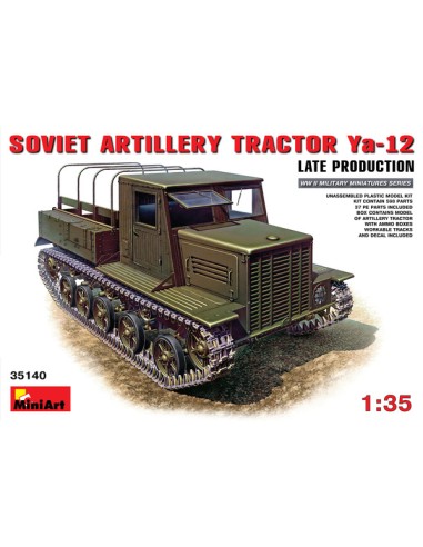 SOVIET ARTILLERY TRACTOR YA-12 LATE PRODUCT.