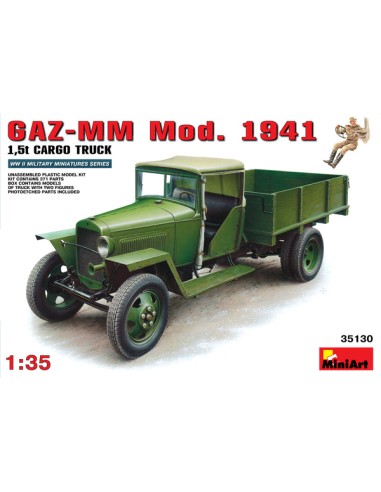 Soviet GAZ-MM Mod.1941 1.5t Cargo-Truck