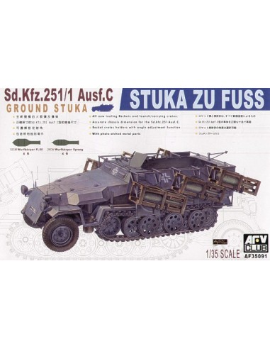 Sd.Kfz.251/1 Ausf.C Stuka Zu Fuss