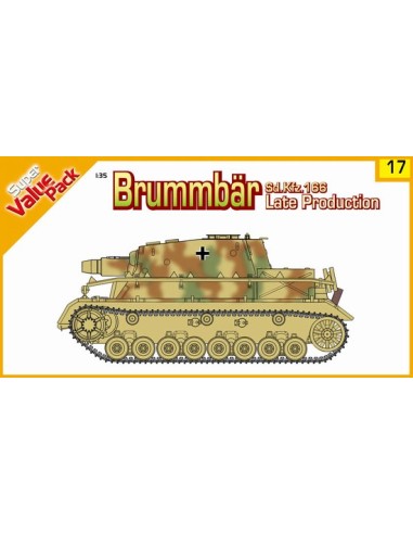 German Sd.Kfz.166 Brummbar (late production) and German Grenadiers (East Prussia 1945)