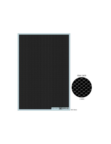 Carbon Pattern Decal (Plain Weave/Fine)