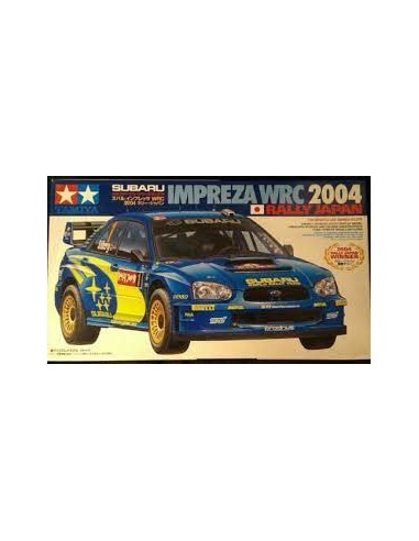 Subaru Impreza WRC Rally Japan 2004