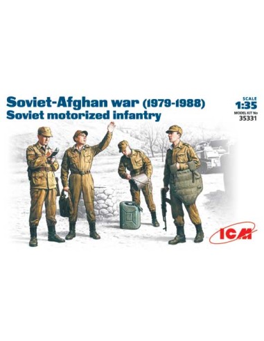 Soviet-Afghan War, 1979-1988 Soviet motorized infantry