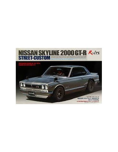 Nissan Skyline 2000 GT-R Street-Custom fotograbados incluidos