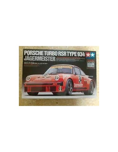 Porsche TURBO RSR Type 934 Jägermeister con fotograbados