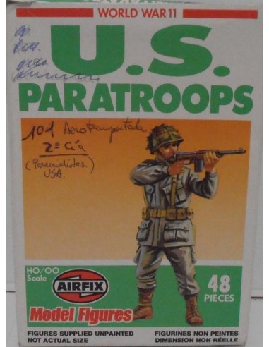 WWII US Paratroops 1:72