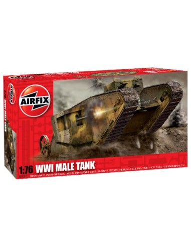 WWI Male Tank  1/76