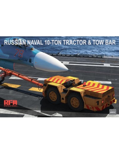 Russian Naval 10-Ton Tractor & Tow Bar