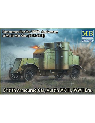 British Armoured Car, Austin, MK III, WW I Era