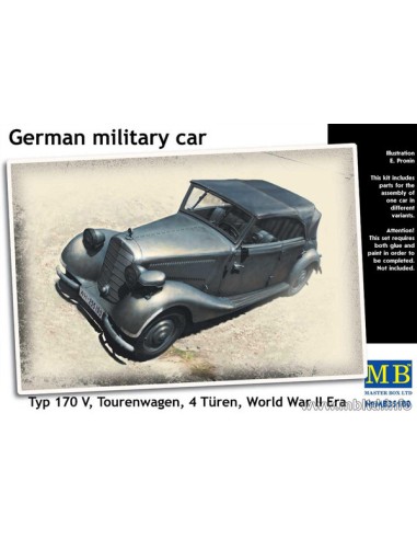 German military car,Typ 170V,Tourenwagen,4 Turen,1937-1940