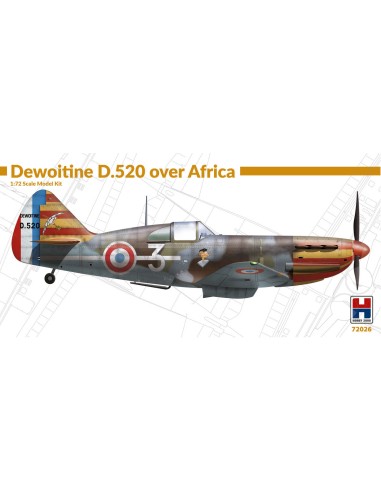 Dewoitine D.520 over Africa