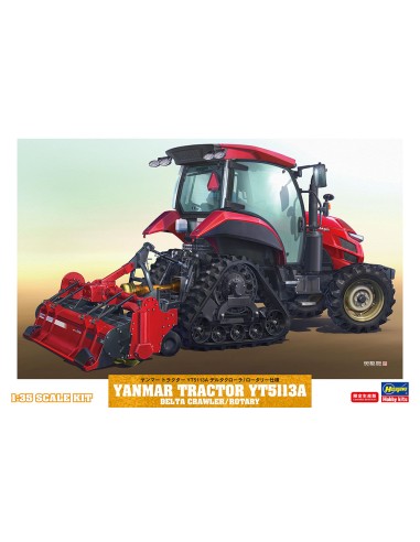 Yanmar Tractor YT5113A Delta Crawler/Rotary  1/35