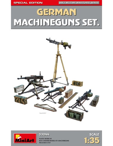 German Machine Guns Set