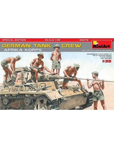 German Tank Crew Africa Korps S.E