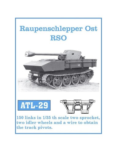 1/35 Orugas metálicas Raupenschlepper Ost RSO