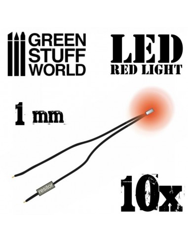 MICRO LED - LUZ ROJA 1 mm