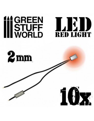 MICRO LED - LUZ ROJA 2 mm