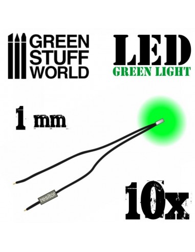 MICRO LED - LUZ VERDE 1 mm