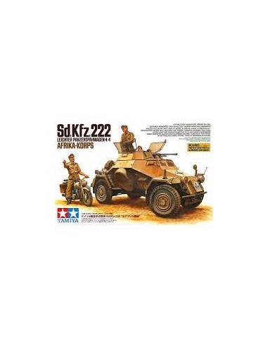 SD.KFZ 222 AFRIQUE NORD