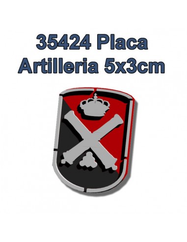 PLACA ARTILLERÍA