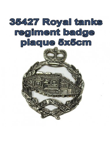 PLACA ROYAL TANK REGIMENT