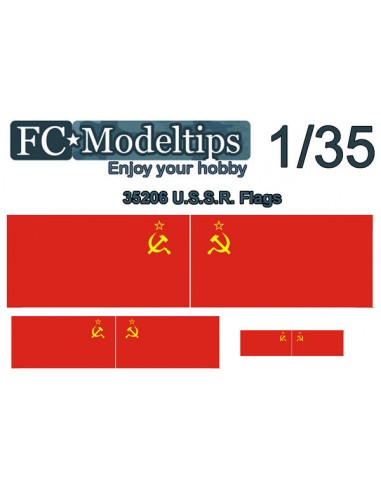 BANDERA ADAPTABLE URSS 1/35