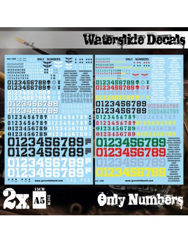 CALCAS NUMERALES