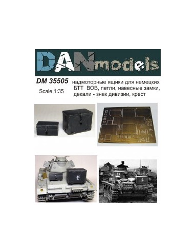 CAJAS ALEMANAS T-IV WWII 1/35