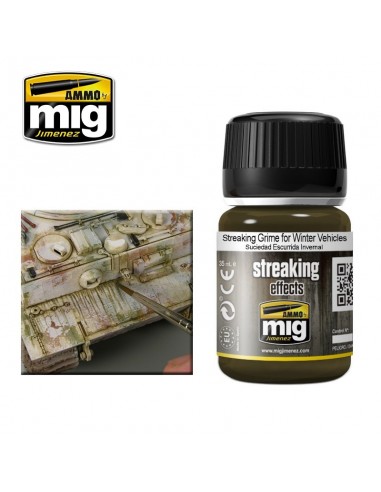 STREAKING GRIME FOR WINTER VEHICLES