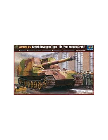 German Geschützwagen Tiger für 17cm Kanone 72 (Sf)