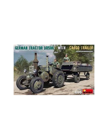 German Tractor ‌D8506‌ with ‌Cargo ‌Trailer