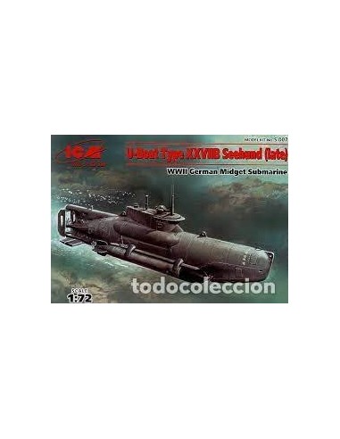 U-Boat Typ XXVIIB Seehund late version  1/72