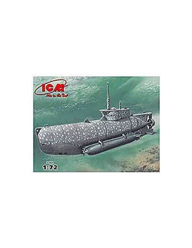 U-Boat Type XXVIIB Seehund (early) WWII German Midget Submarine  172