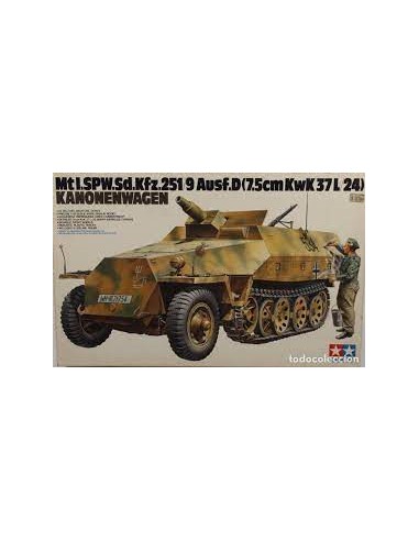 Mtl.SPW.Sd.Kfz.251/9 Ausf.D (7.5cm KwK 37L/24) KANONENWAGEN