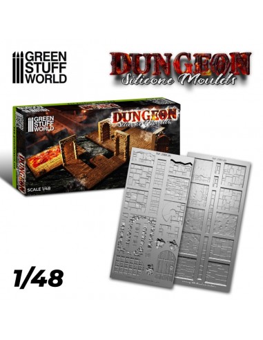 MOLDE SILICONA DUNGEON 1/48