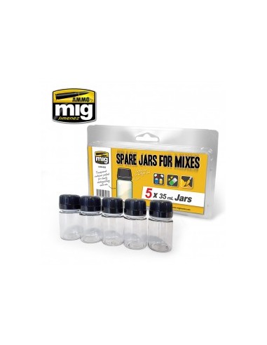 BOTES PARA MEZCLAS (5x35 ml)