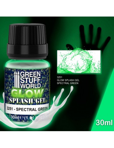 GEL SALPICADURAS VERDE ESPECTRAL 30ml