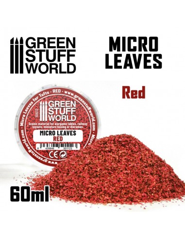 MICRO HOJAS - MIX ROJO 15 gr