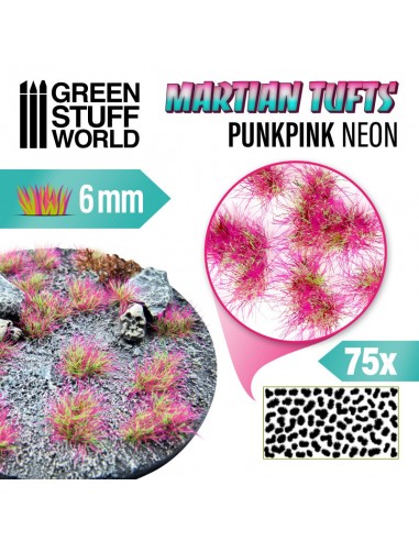 MATAS CÉSPED MARCIANAS - PUNKPINK NEON 6 mm