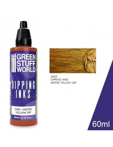 PINTURA DIPPING INK 60 ML - MISTED YELLOW DIP