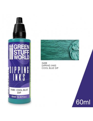 PINTURA DIPPING INK 60 ML - COOL BLUE DIP