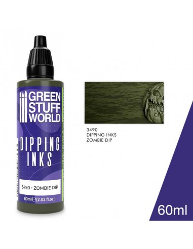 PINTURA DIPPING INK 60 ML - ZOMBIE DIP