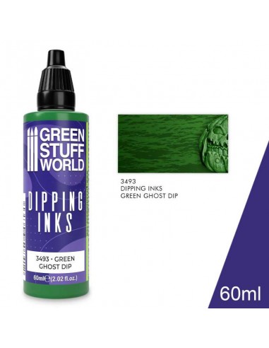 PINTURA DIPPING INK 60 ML - GREEN GHOST DIP