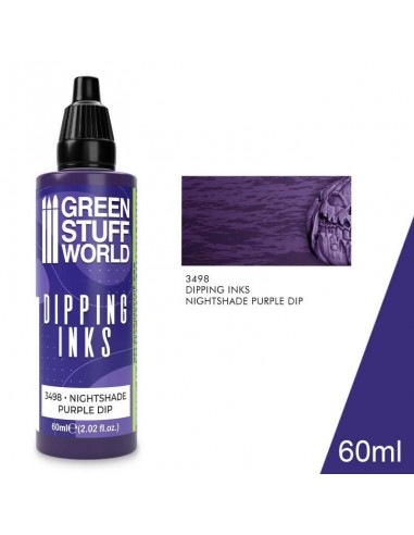 PINTURA DIPPING INK 60 ML - NIGHTSHADE PURPLE DIP