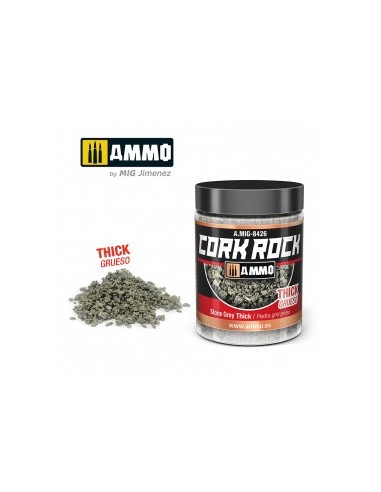 CREATE CORK ROCK - GRIS PIEDRA GRUESO (BOTE 100ML)