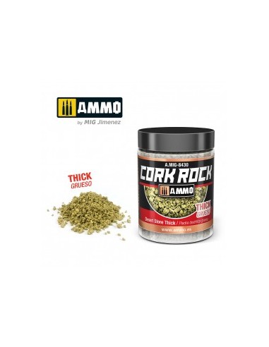 CREATE CORK ROCK - PIEDRA DESÉRTICA GRUESA (BOTE 100ML)